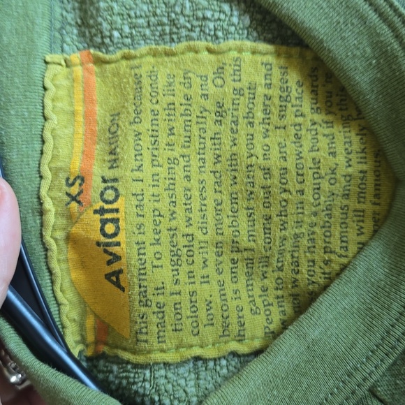 Aviator Nation Camo Logo Crewneck Sweatshirt - Picture 9 of 9